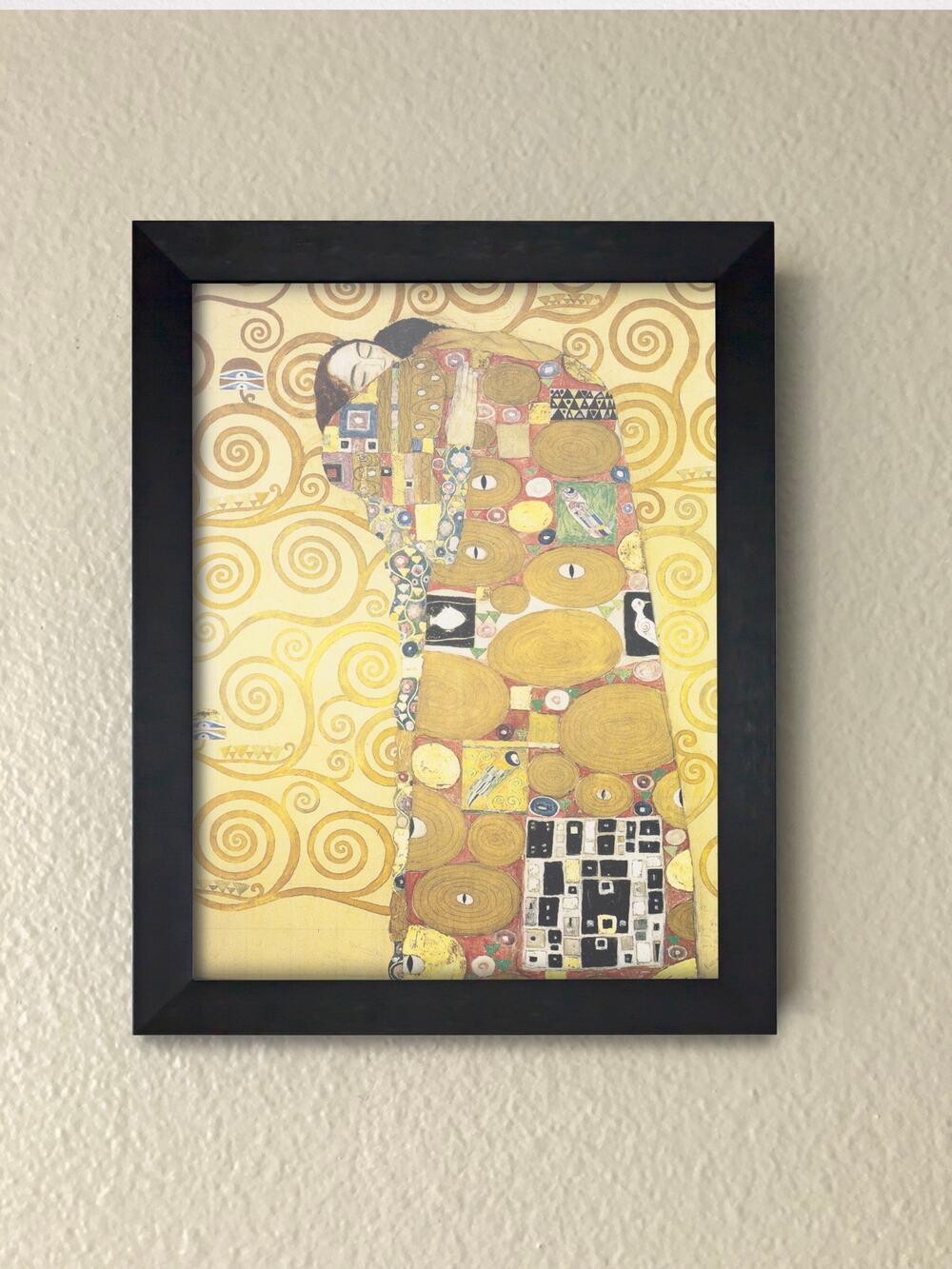 Gustav Klimt Fulfillment Framed Wall Art